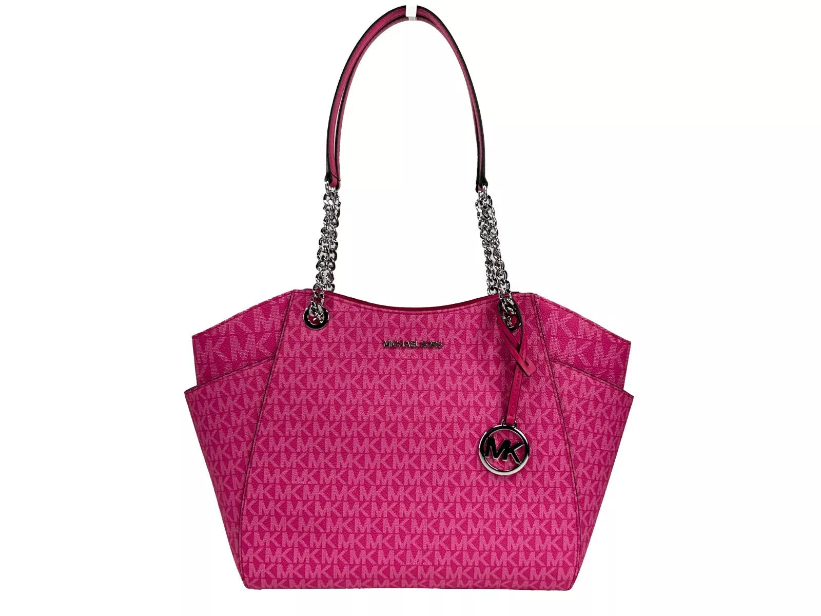 Michael Kors Jet Set Large Chain Shoulder Tote Bag Dragon Fruit Michael Kors