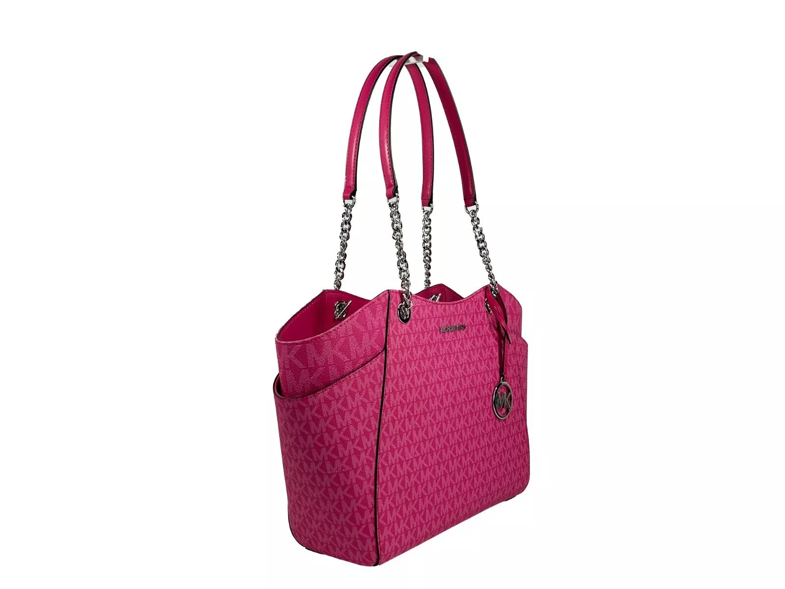 Michael Kors Jet Set Large Chain Shoulder Tote Bag Dragon Fruit Michael Kors