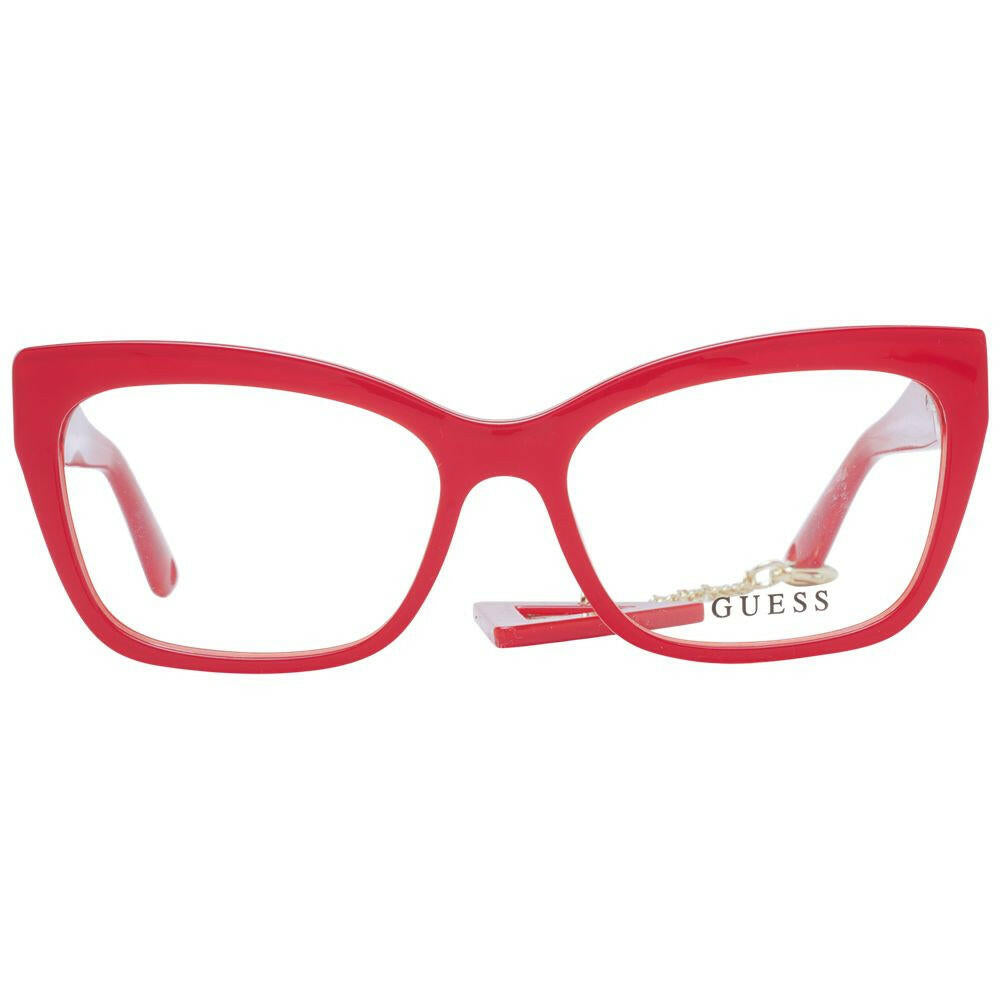 Guess Red Women Glasses Frame Guess