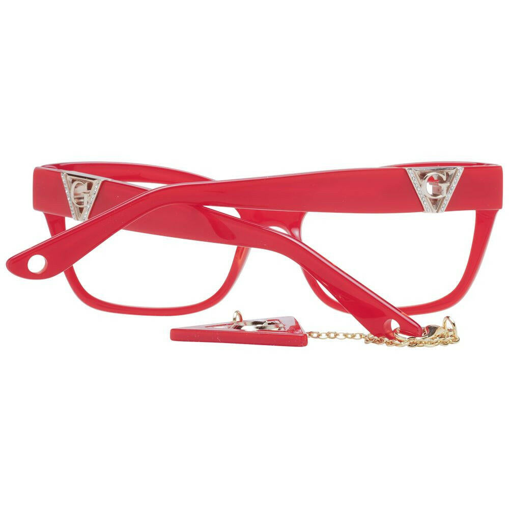 Guess Red Women Glasses Frame Guess