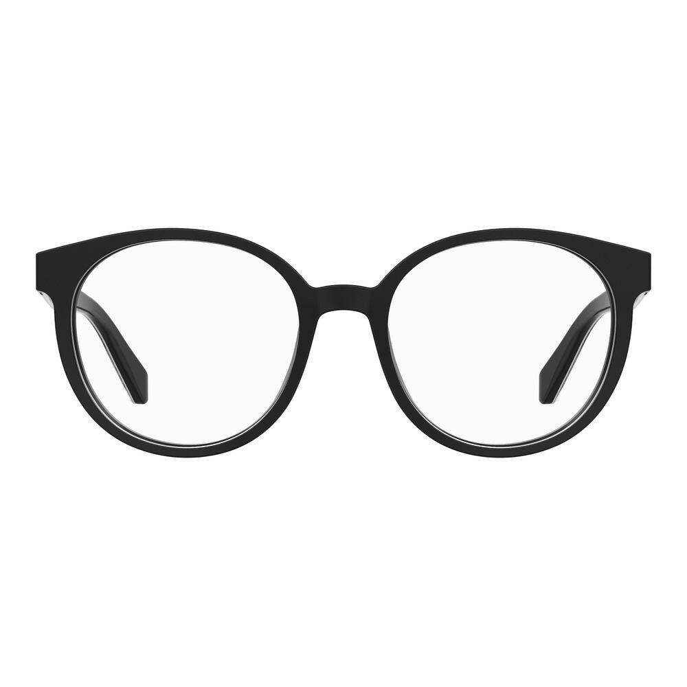 Love Moschino Black Acetate Frames Love Moschino