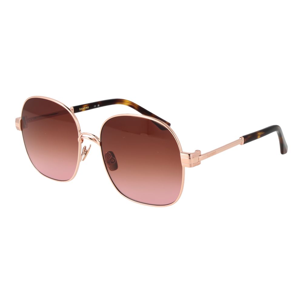 Gafas de sol Sandro de acetato oro rosa