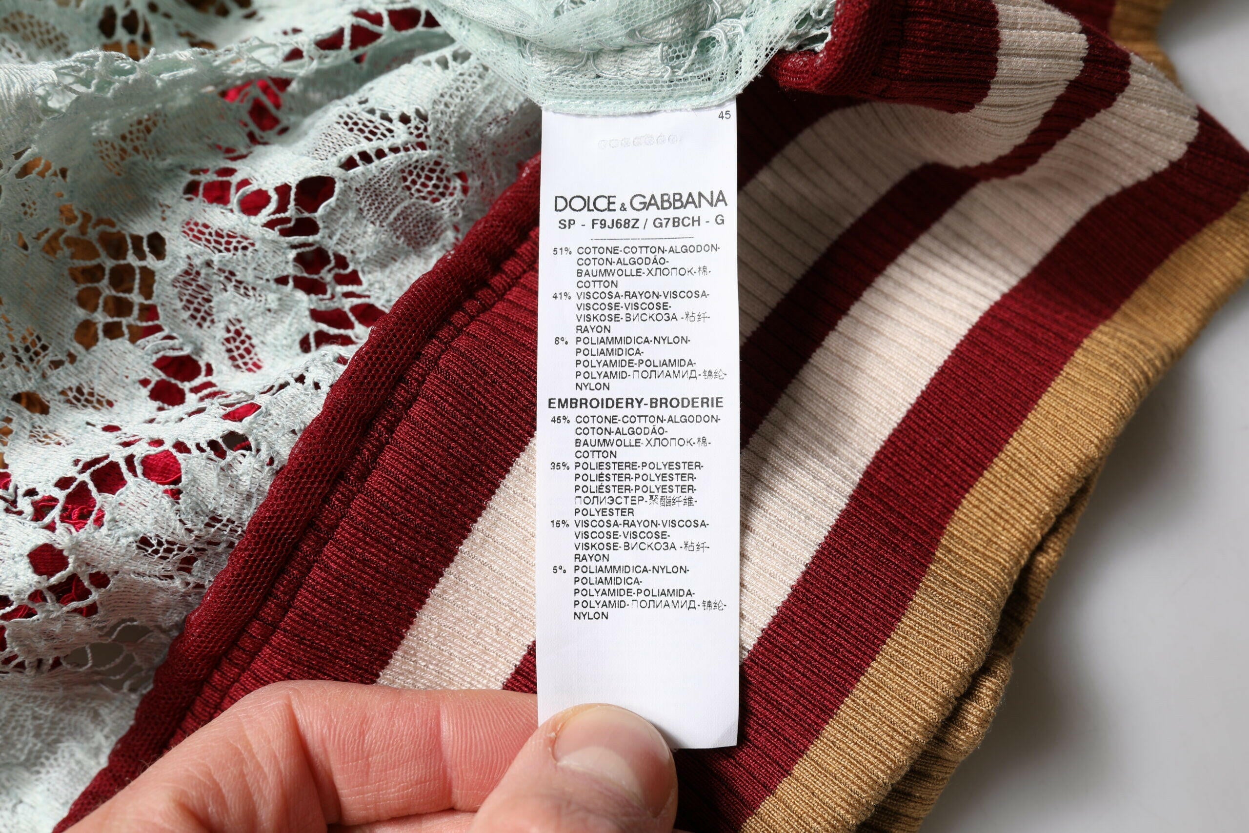 Dolce & Gabbana Multicolor Floral Lace Cardigan Sweater Dolce & Gabbana