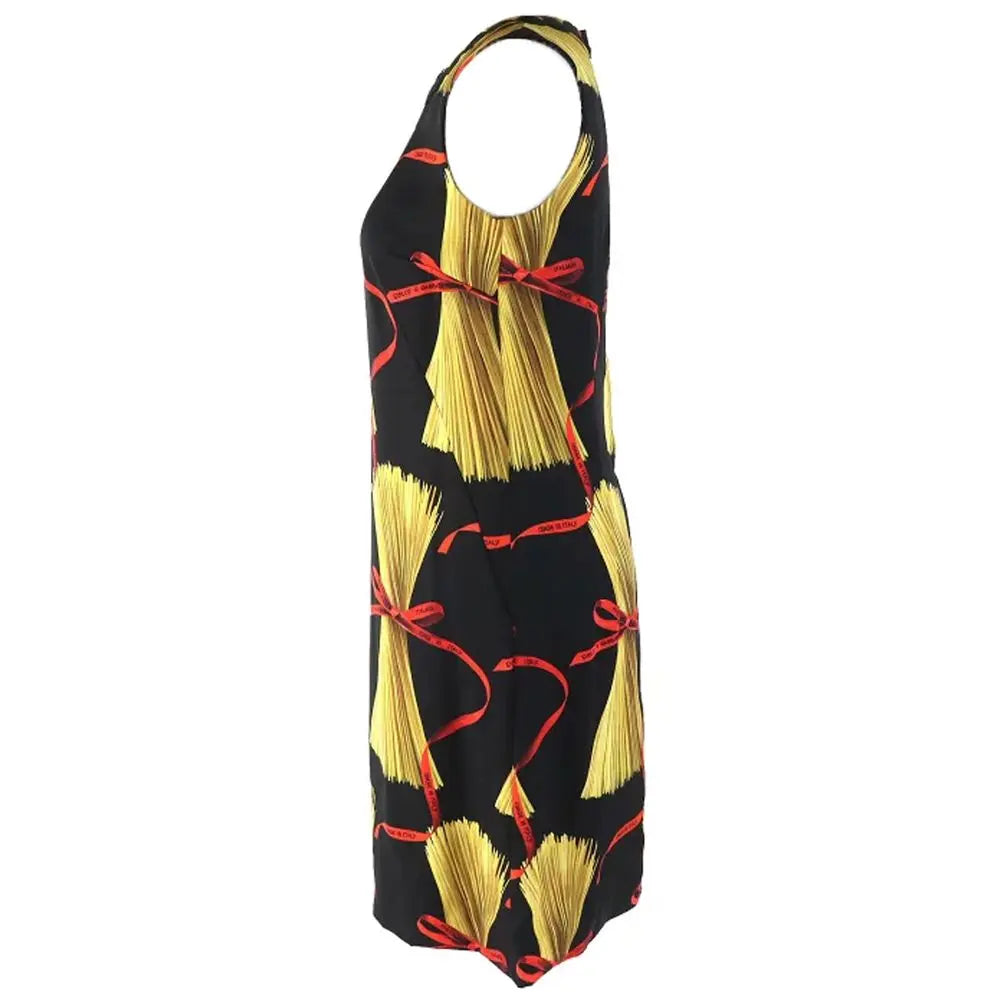 Dolce & Gabbana Black Silk Dress Dolce & Gabbana