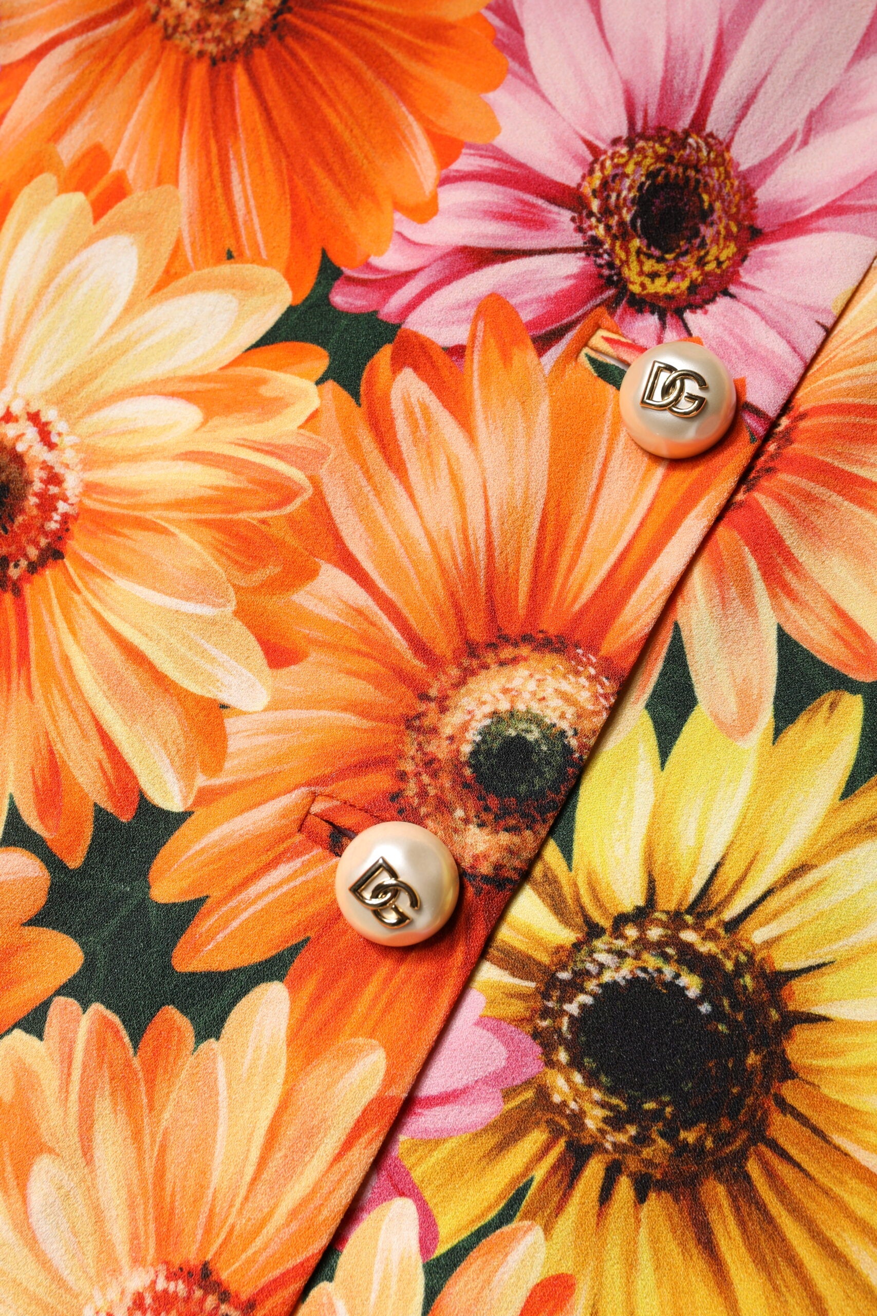 Dolce & Gabbana Multicolor Floral High Waist Mini Skirt Dolce & Gabbana