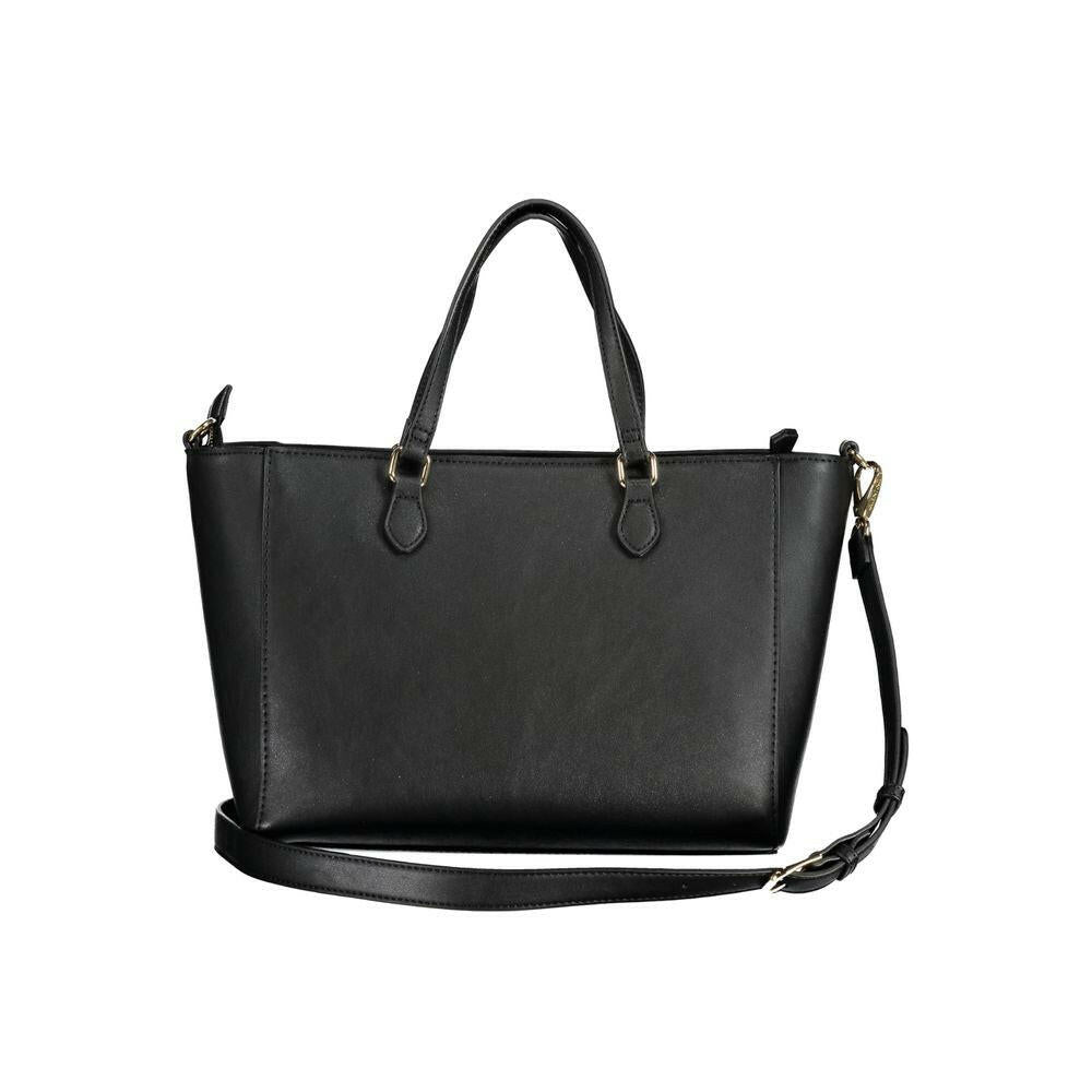 Mario Valentino Black Polyethylene Handbag Mario Valentino