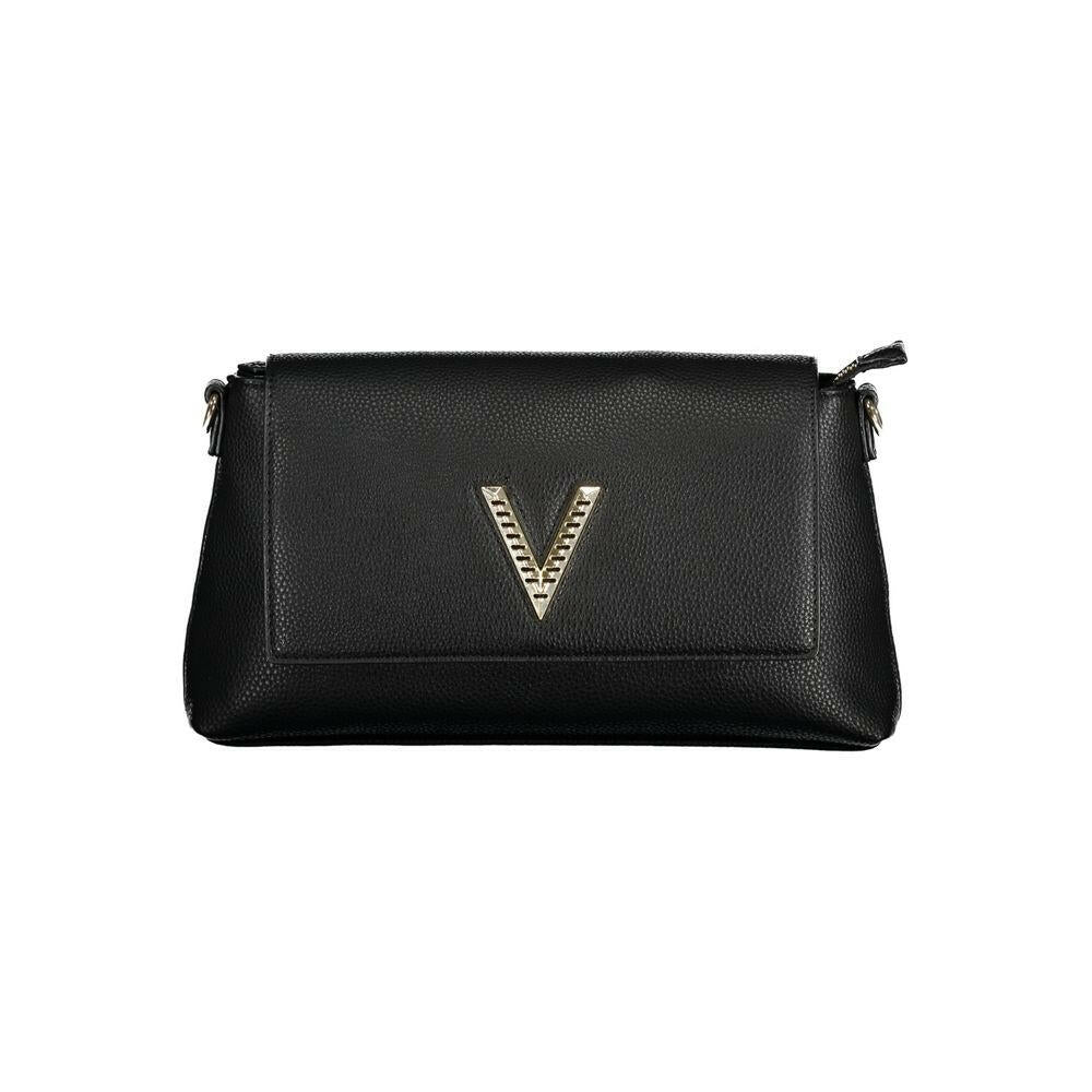 Mario Valentino Black Polyethylene Handbag.