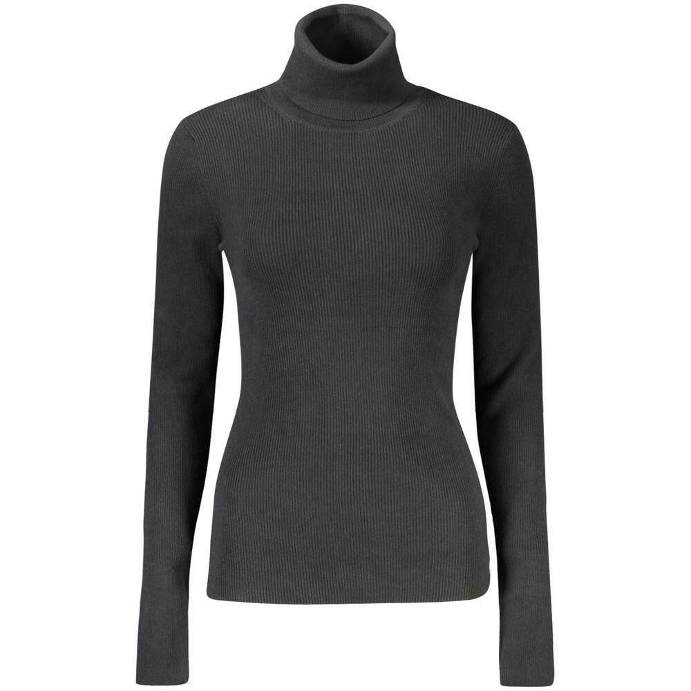 Calvin Klein Black Cotton Women Sweater Calvin Klein
