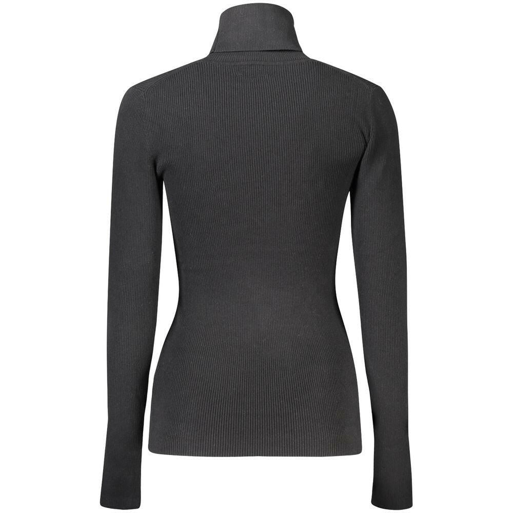 Calvin Klein Black Cotton Women Sweater Calvin Klein