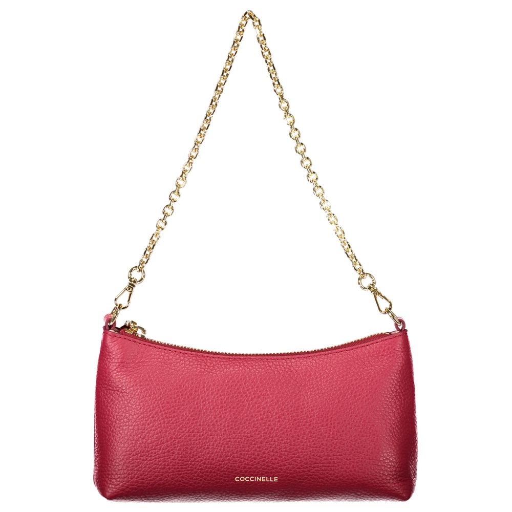 Coccinelle Red Leather Women Handbag Coccinelle