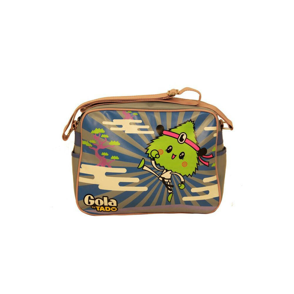 Gola Light Blue Synthetic Women Handbag.