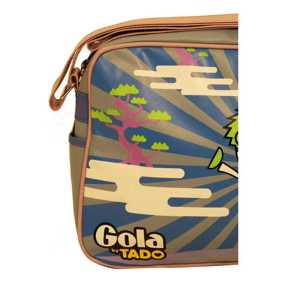 Gola Light Blue Synthetic Women Handbag.