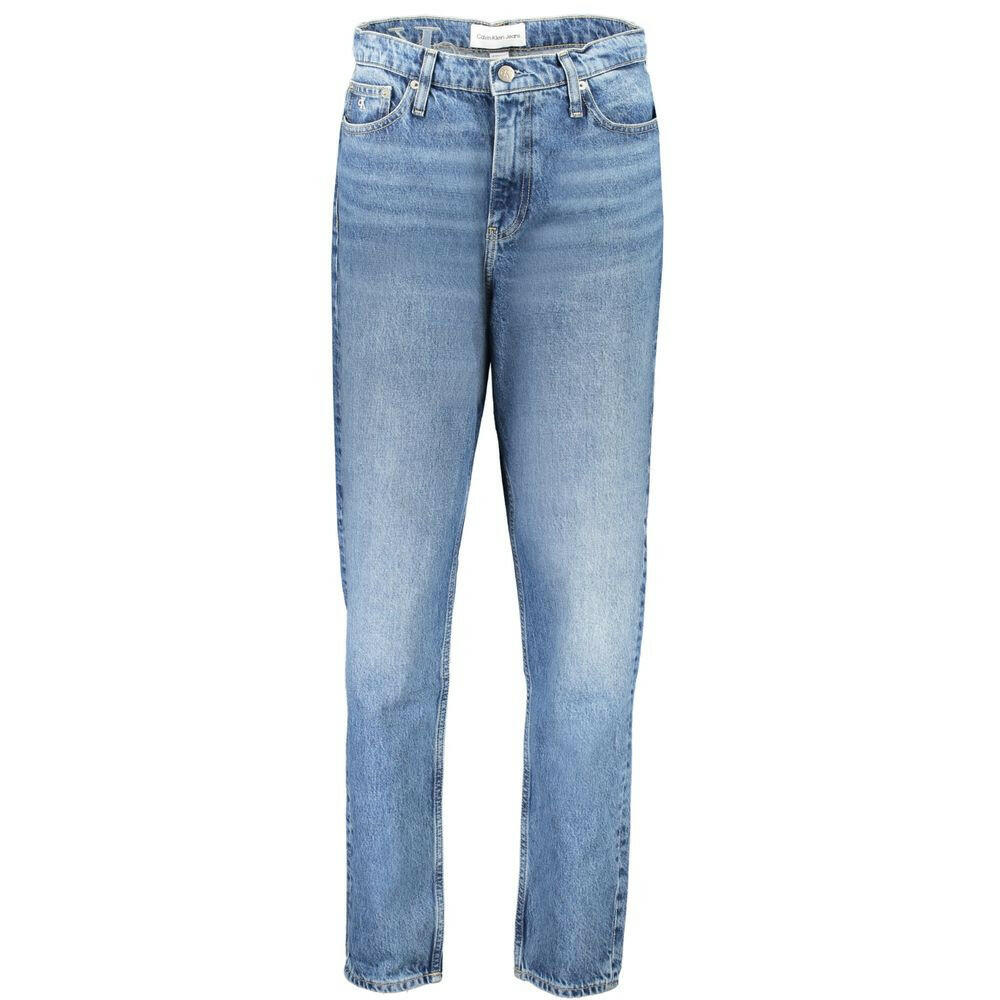 Calvin Klein Blue Cotton Women's Jeans Calvin Klein