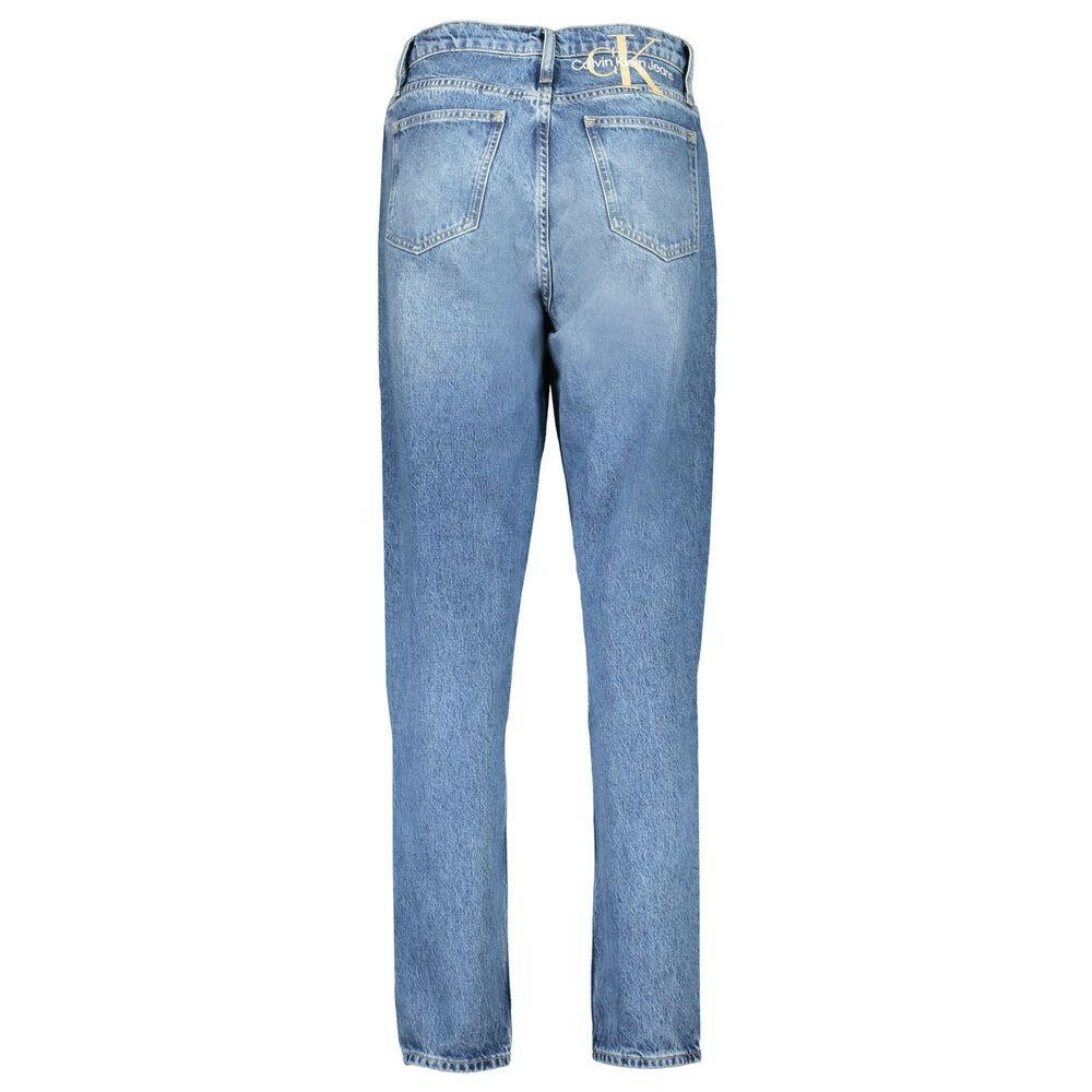 Calvin Klein Blue Cotton Women's Jeans Calvin Klein