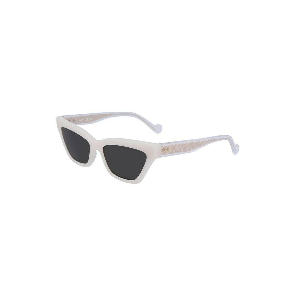 Liu Jo White Injected Women Sunglass Liu Jo