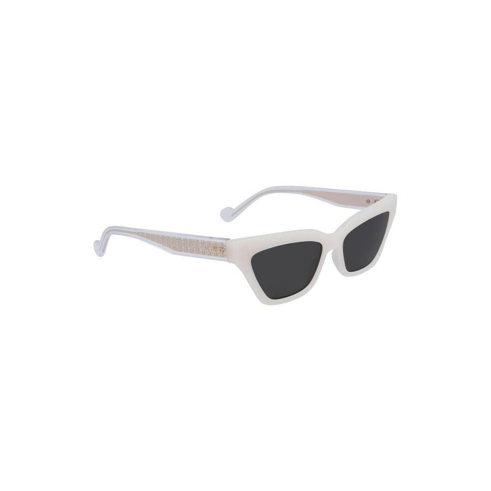 Liu Jo White Injected Women Sunglass Liu Jo