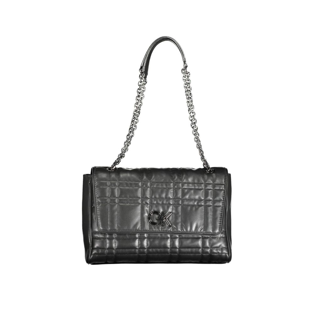 Calvin Klein Nero Polyester Womens Handbag