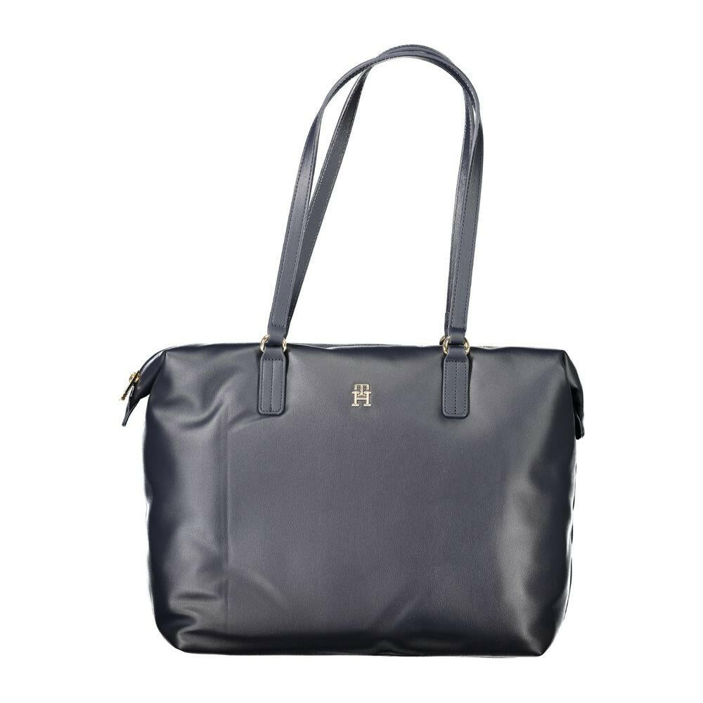 Tommy Hilfiger Blue Polyester Women Handbag Tommy Hilfiger