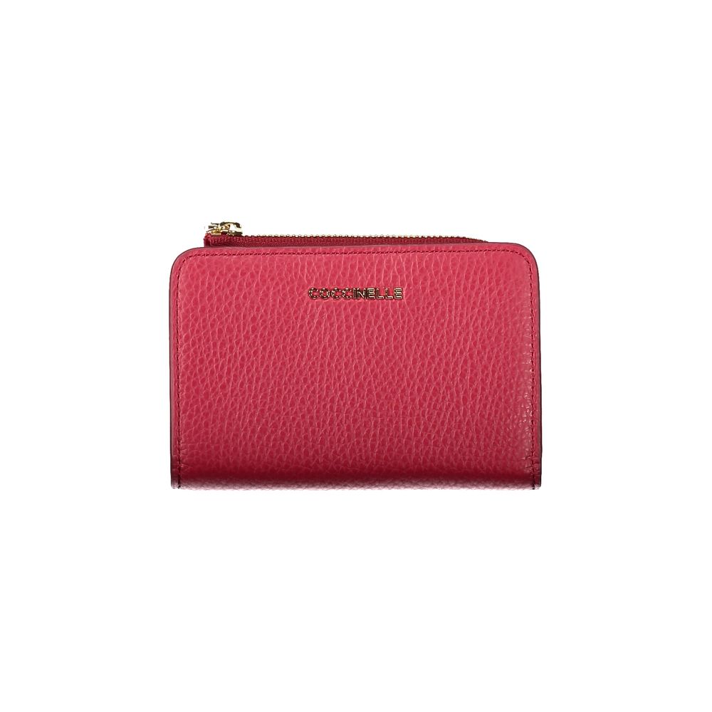 Coccinelle Red Leather Women Wallet Coccinelle