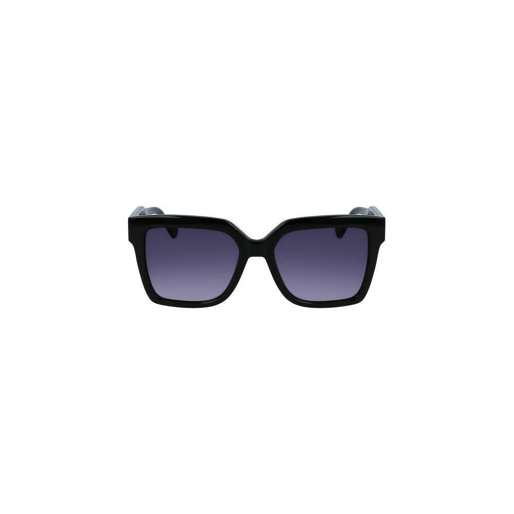Liu Jo Black Acetate Women Sunglasses Liu Jo
