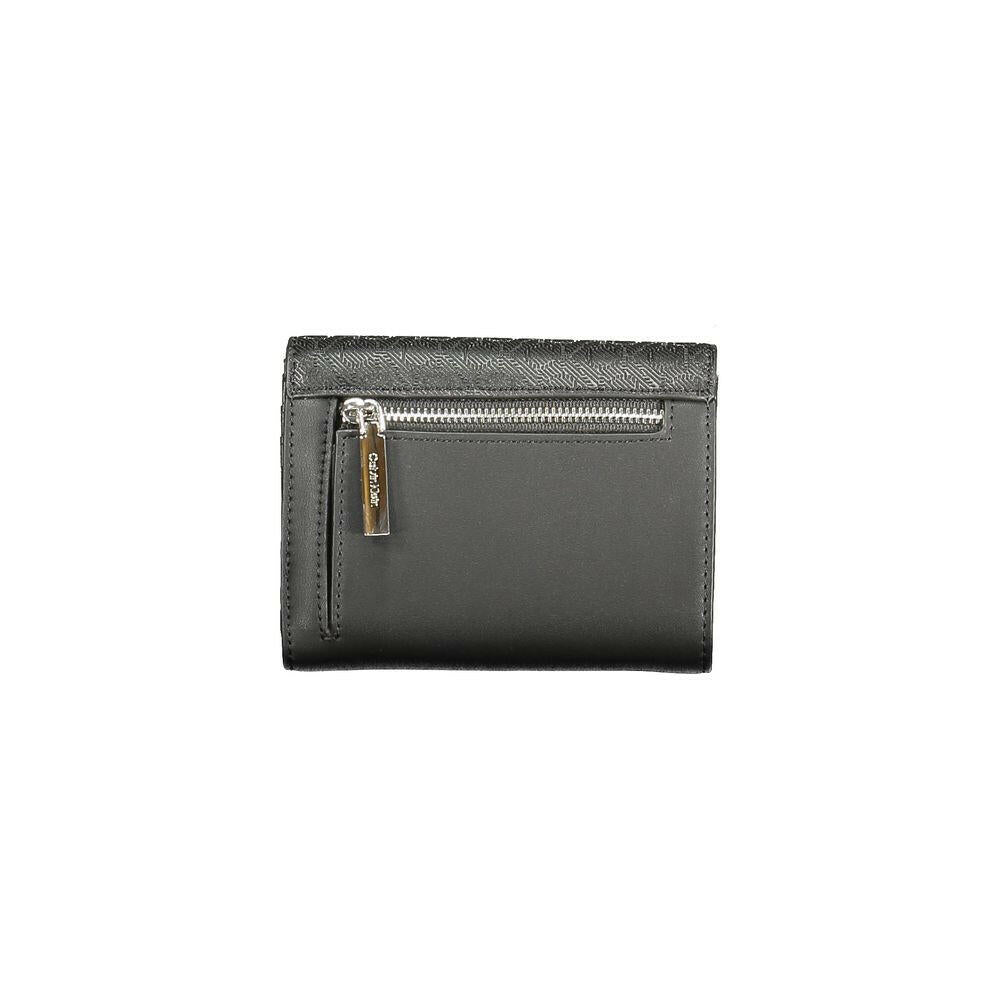 Calvin Klein Black Polyester Women Wallet Calvin Klein