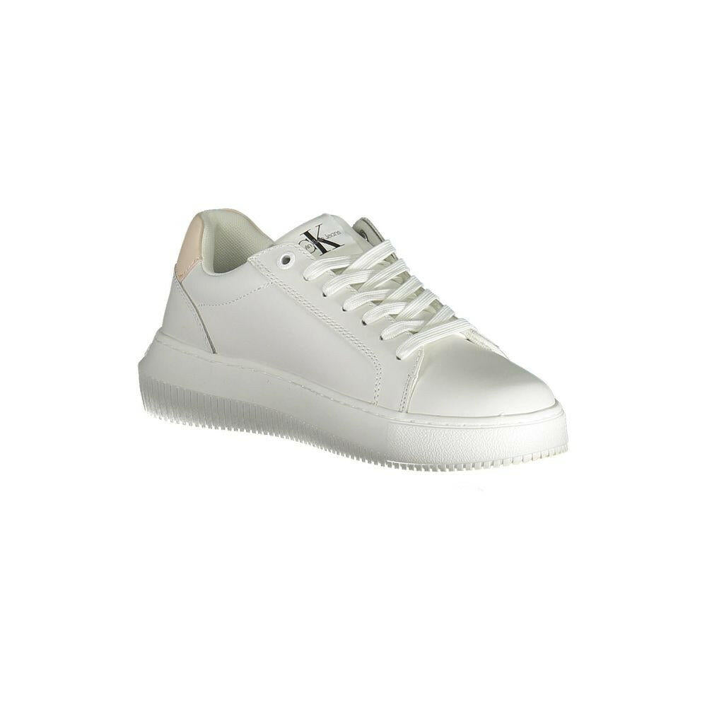 Calvin Klein White Polyester Women Sneaker Calvin Klein