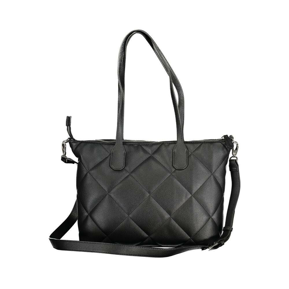 Mario Valentino Black Polyethylene Handbag Mario Valentino