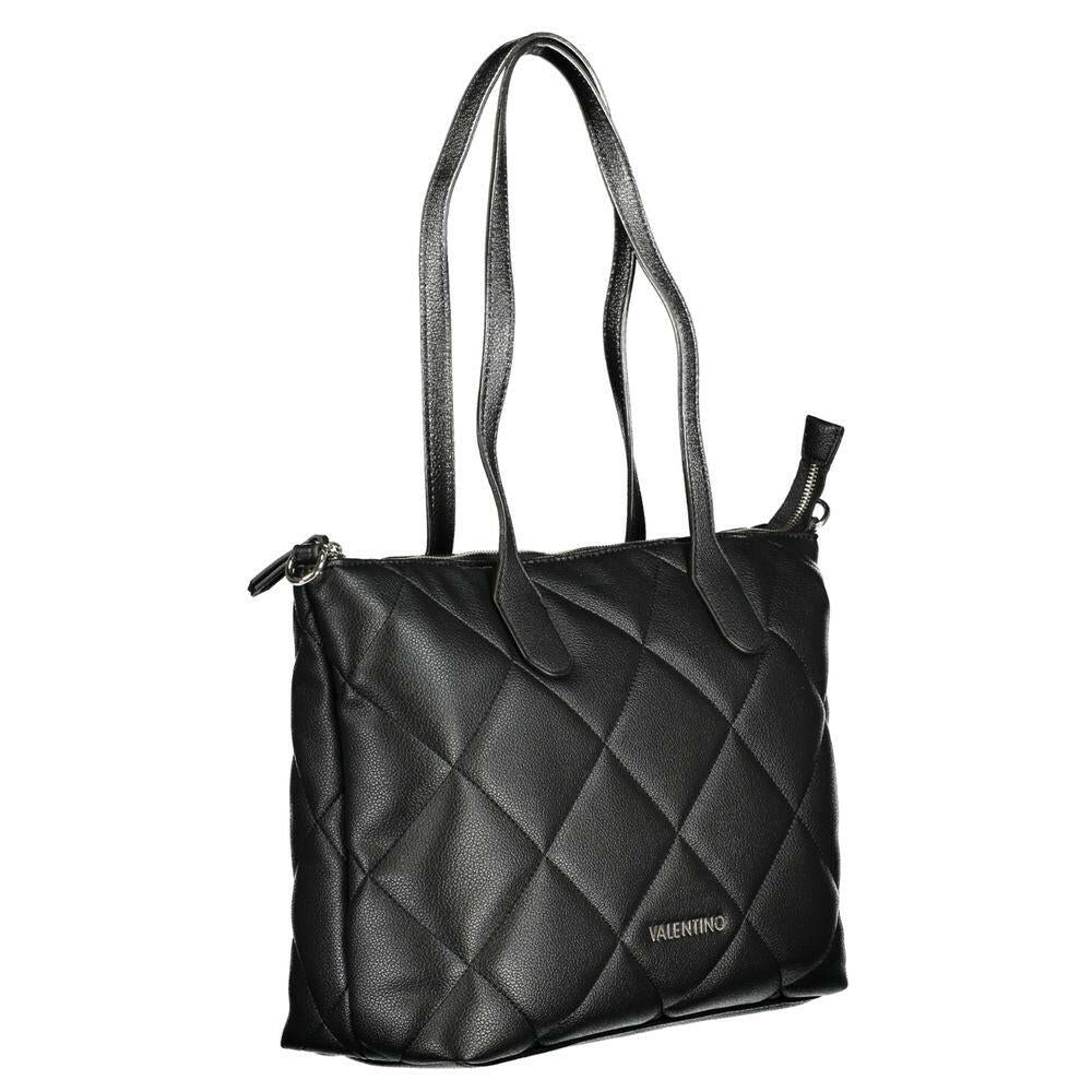 Mario Valentino Black Polyethylene Handbag Mario Valentino