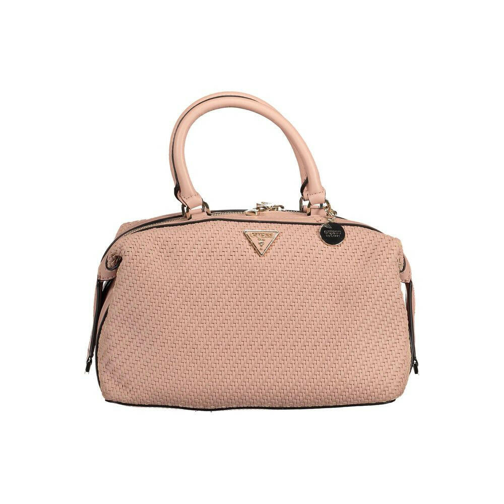 Guess Jeans Pink Polyethylene Women Handbag Guess Jeans