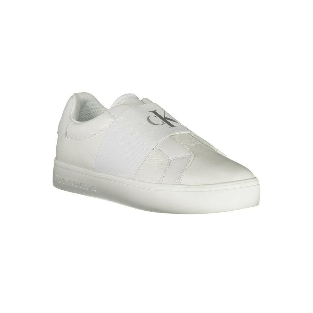 Calvin Klein White Leather Women Sneaker Calvin Klein