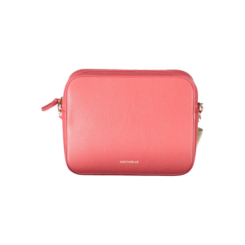 Coccinelle Pink Leather Women Handbag Coccinelle