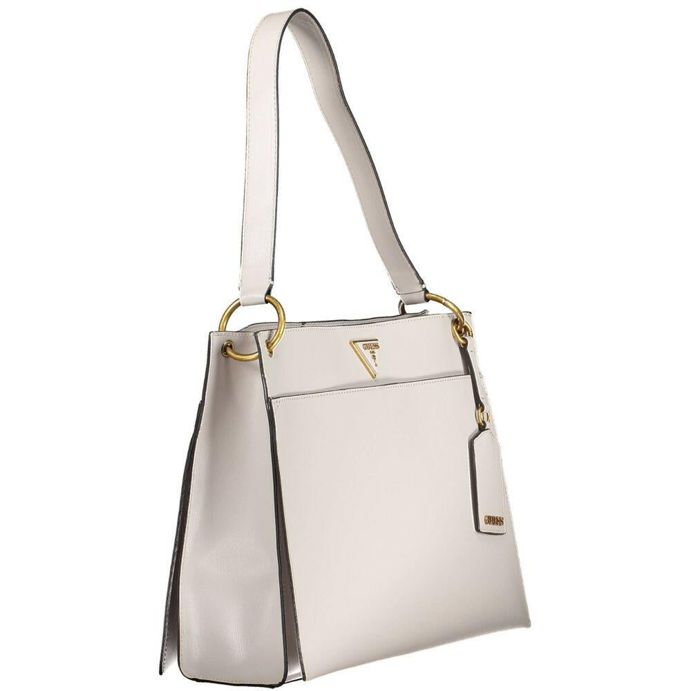 Guess Jeans Gray Polyethylene Women Handbag Guess Jeans