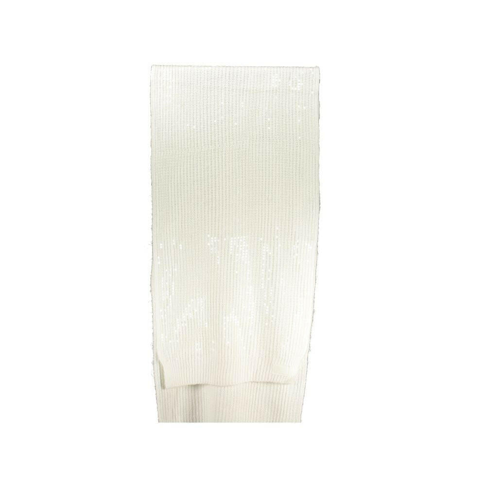 Guess Jeans White Polyester Women Scarf Guess Jeans