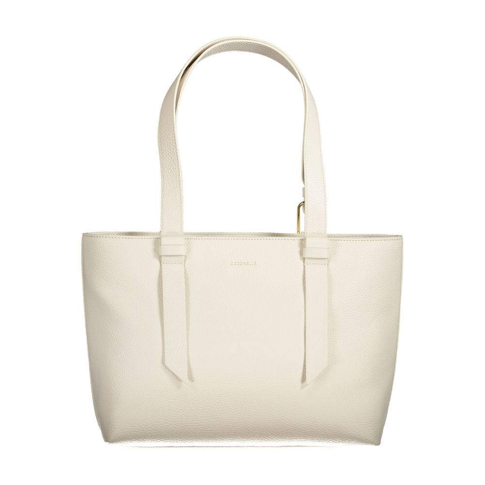 Coccinelle White Leather Handbag Coccinelle
