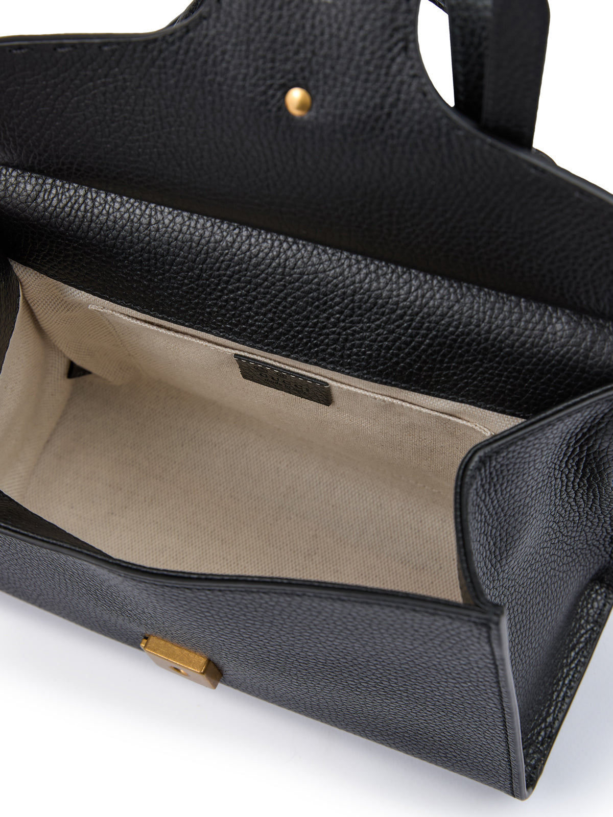 Gucci Black Leather GG Marmont Handbag Gucci