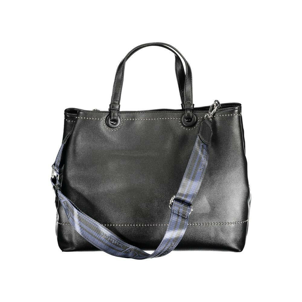 BYBLOS Black Polyethylene Women Handbag BYBLOS