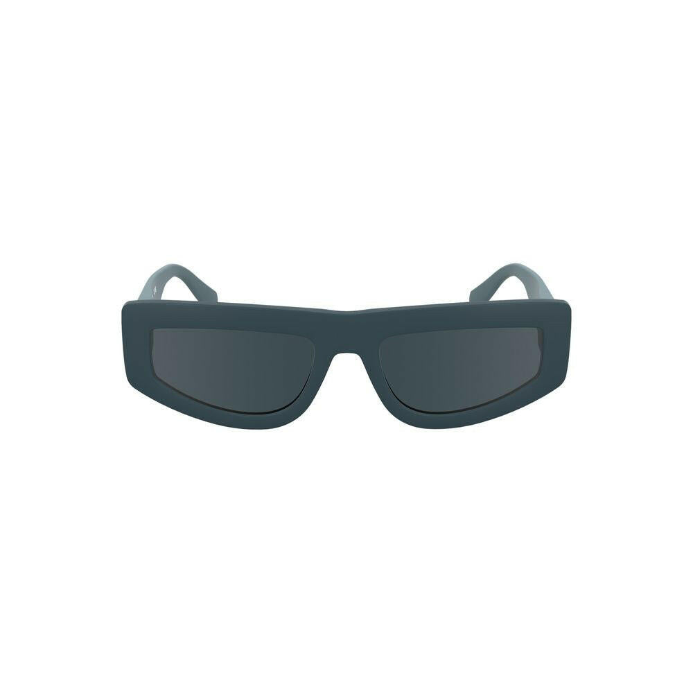 Calvin Klein Blue Bio-Based Fabric Women Sunglass Calvin Klein