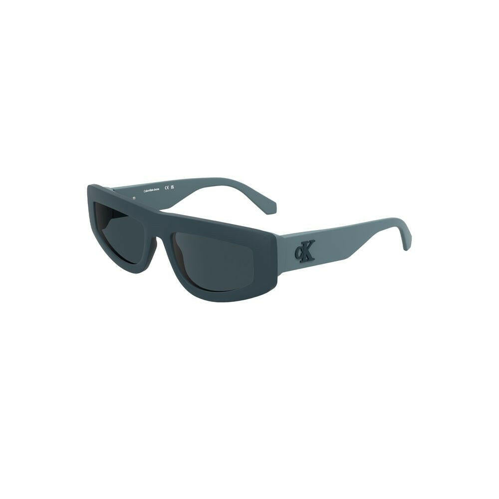 Calvin Klein Blue Bio-Based Fabric Women Sunglass Calvin Klein
