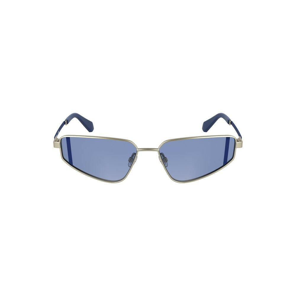Calvin Klein Gray Metal Women Sunglasses Calvin Klein