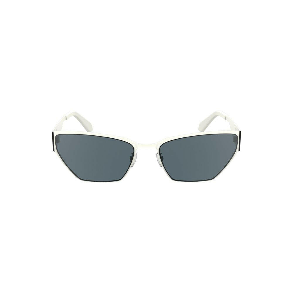 Calvin Klein White Metal Women Sunglass Calvin Klein