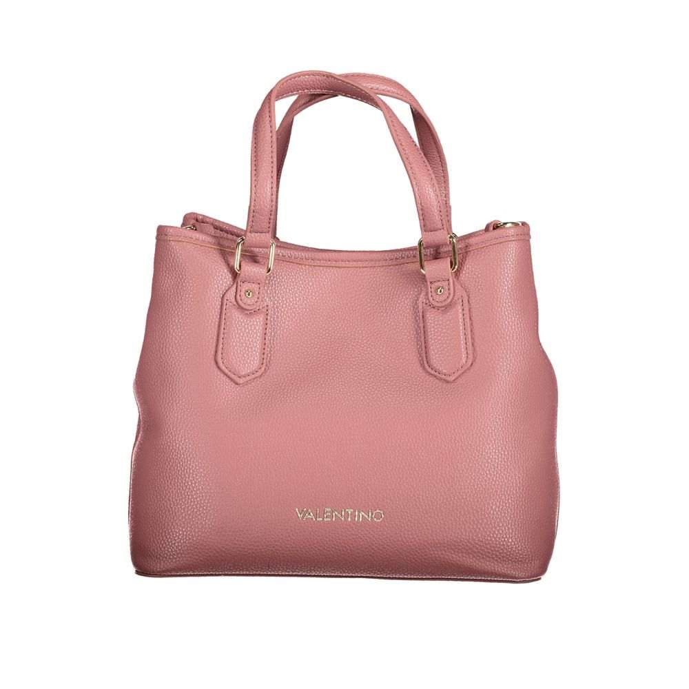 Bolsa feminina Mario Valentino rosa em polietileno