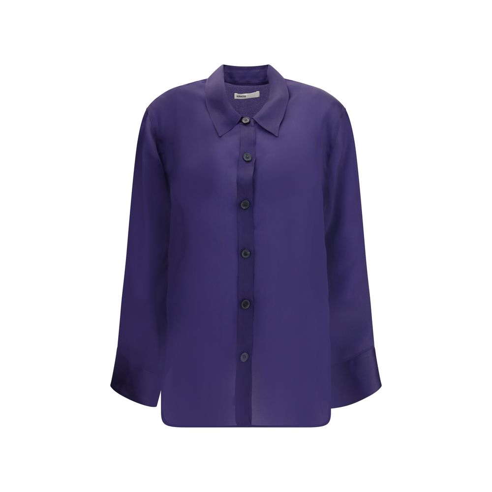 Khaite Semi-sheer Herschel Top Khaite