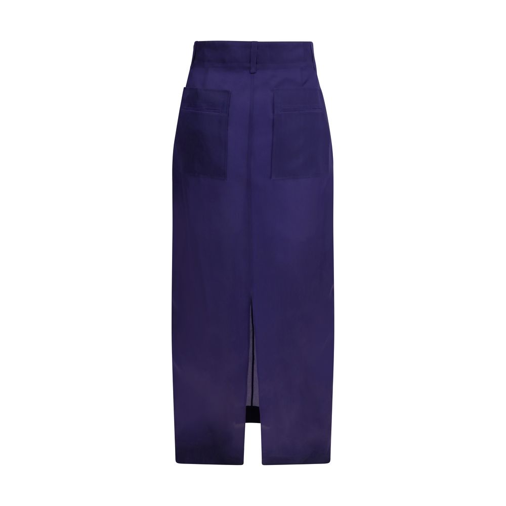 Khaite Lucian midi Skirt Khaite