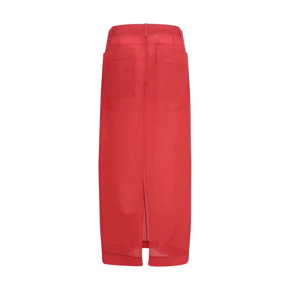 Khaite Lucian midi Skirt Khaite
