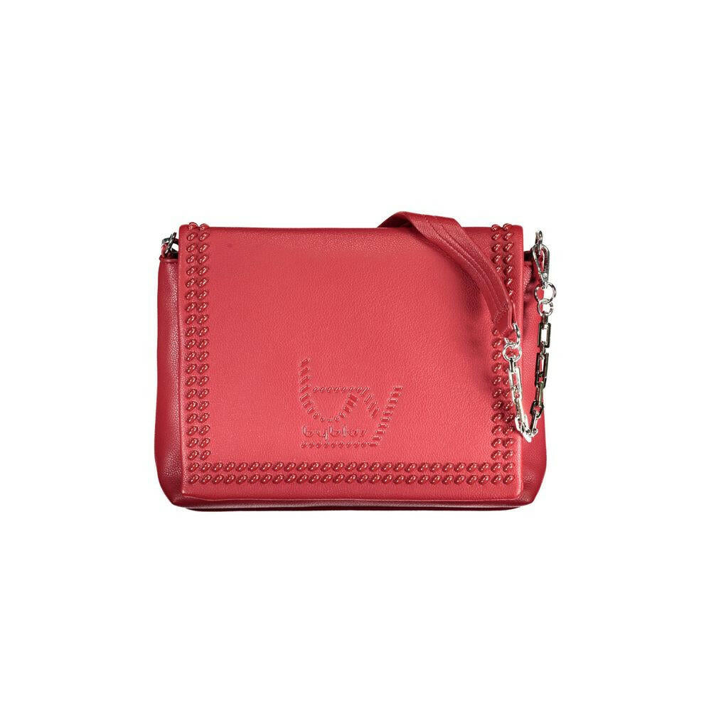 BYBLOS Red Polyethylene Women Handbag BYBLOS