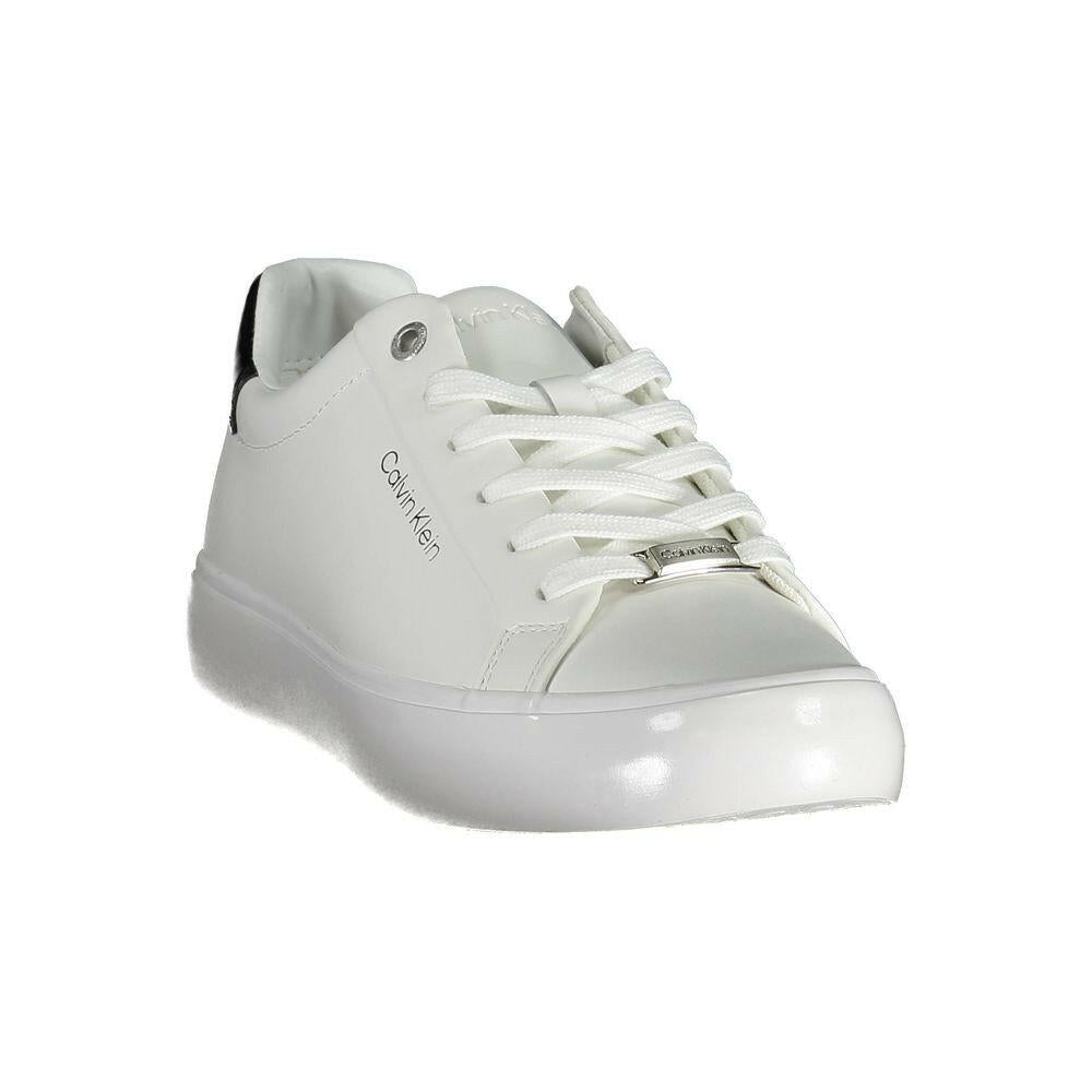 Calvin Klein White Leather Women Sneaker Calvin Klein