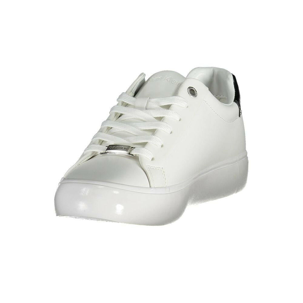 Calvin Klein White Leather Women Sneaker Calvin Klein