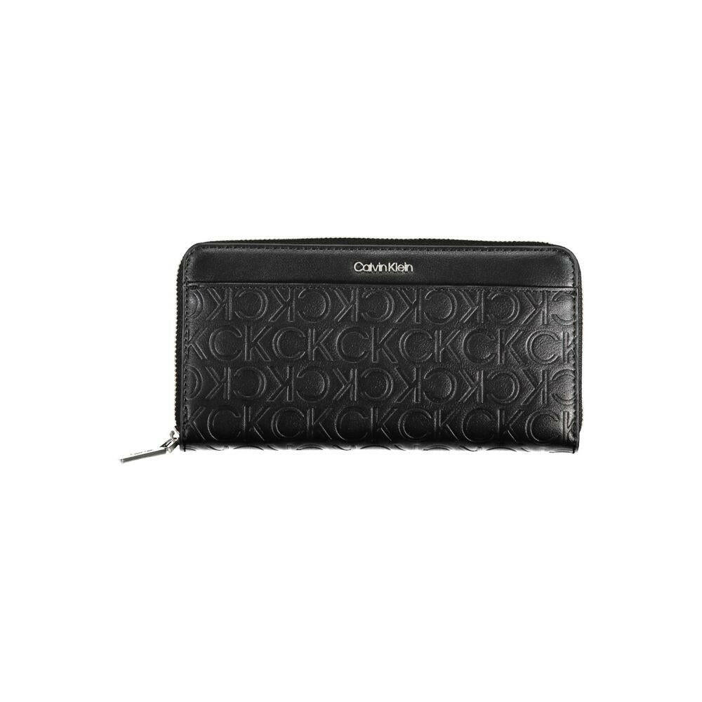 Calvin Klein Black Polyethylene Women Wallet Calvin Klein