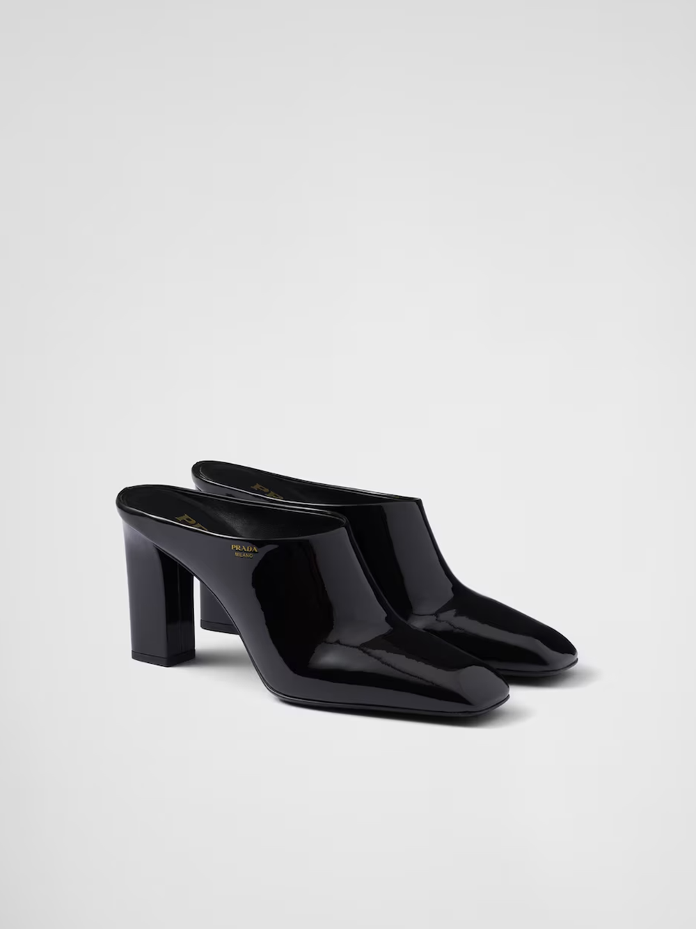 Prada Patent leather heeled sandals Prada