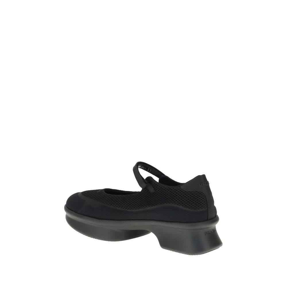 Prada Mesh Ballerinas Prada